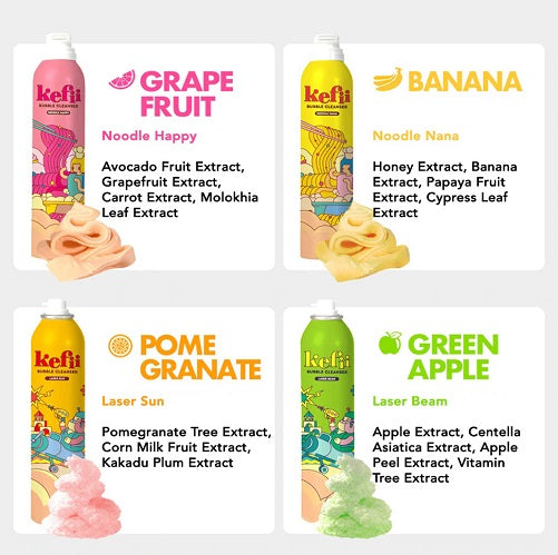 Bubble Cleanser 300ml Set of 4