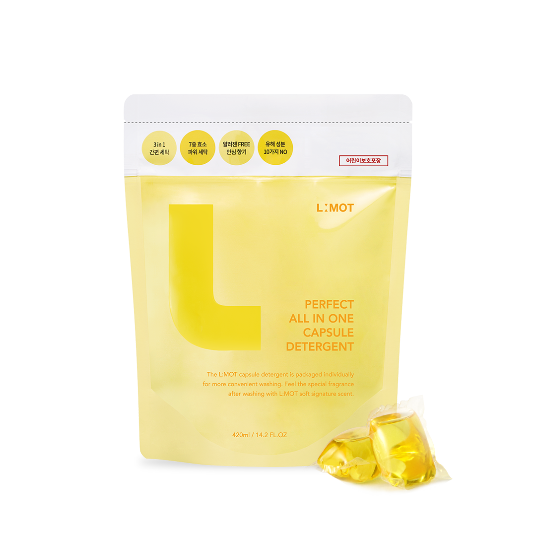 Perfect All In One Capsule Detergent Set (1 Container 50ea+1 Bag 30ea)