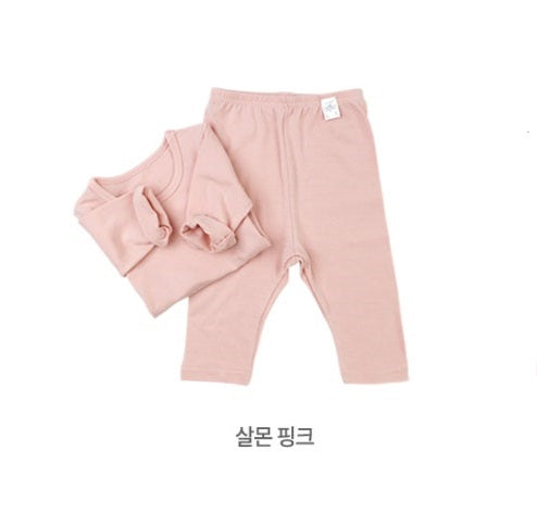 Long-Sleeve Pajamas Cheese Cotton/Modal (긴팔내의 치즈 모달스판)