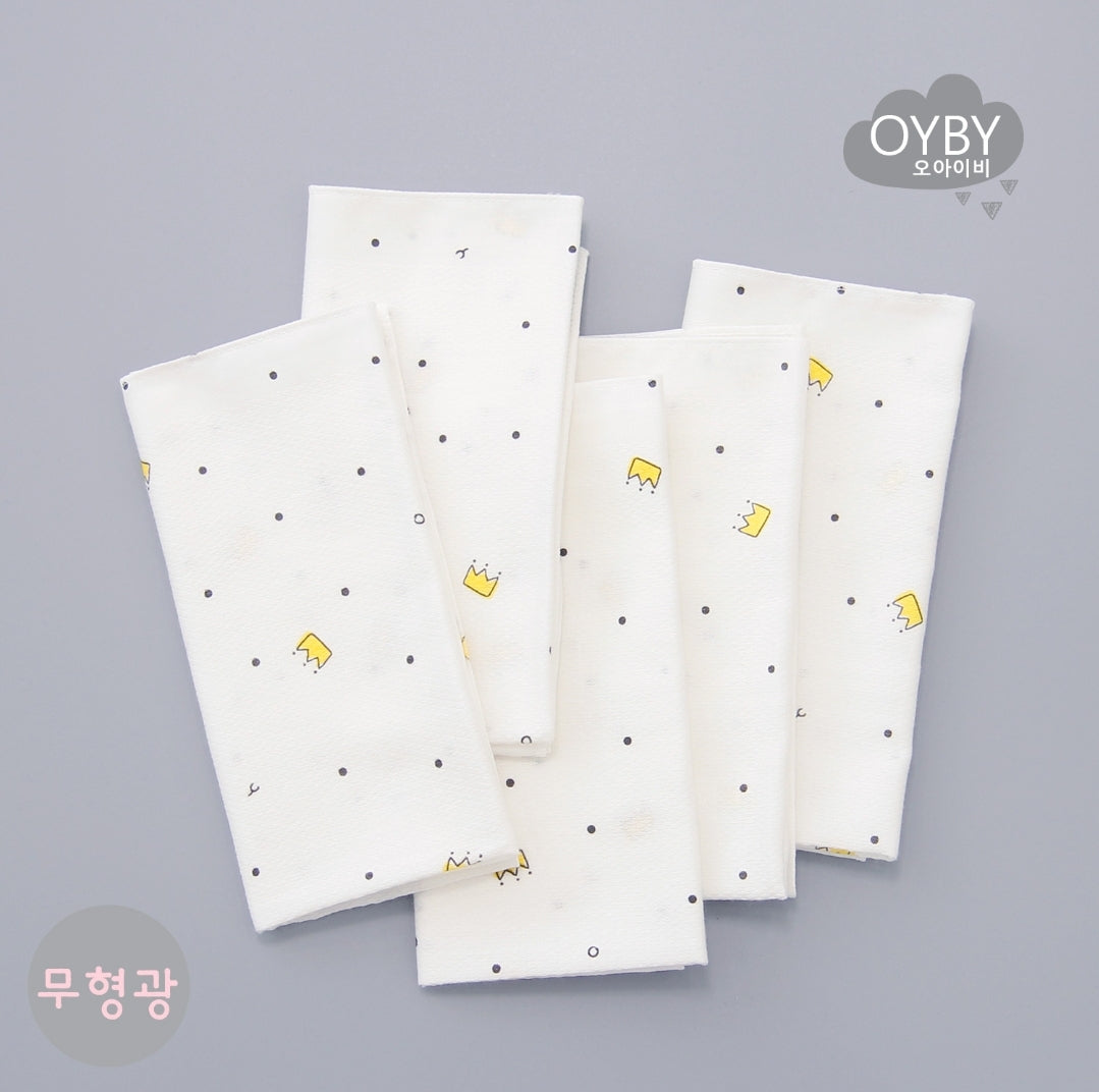 Cotton Embo Washcloths 5pcs 순면 엠보 손수건 5매 - 마벨