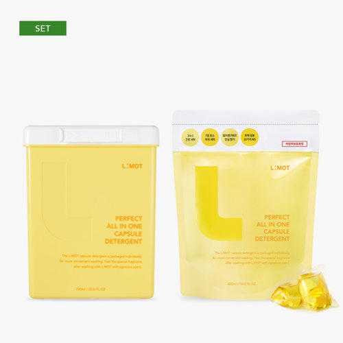 Perfect All In One Capsule Detergent Set (1 Container 50ea+1 Bag 30ea)