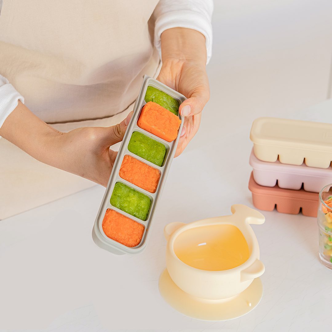 Double-Sealed Silicone Cube Tray - 4P (50ml x 4구) / 6P (30ml x 6구)