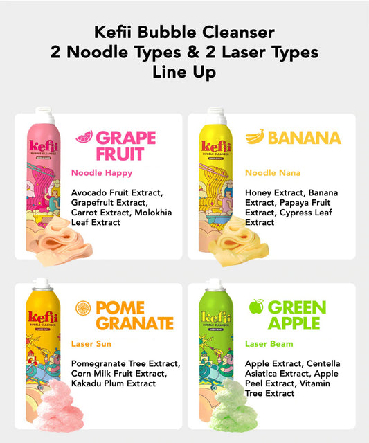Bubble Cleanser 300ml (Noodle / Laser)