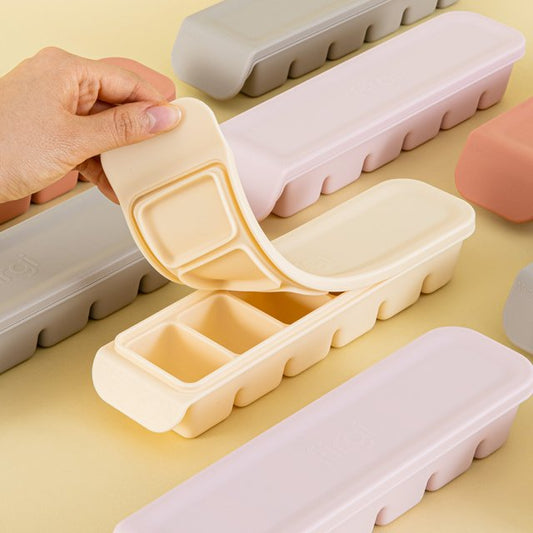 Double-Sealed Silicone Cube Tray - 4P (50ml x 4구) / 6P (30ml x 6구)