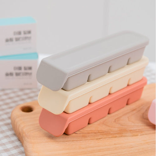 Double-Sealed Silicone Cube Tray - 4P (50ml x 4구) / 6P (30ml x 6구)