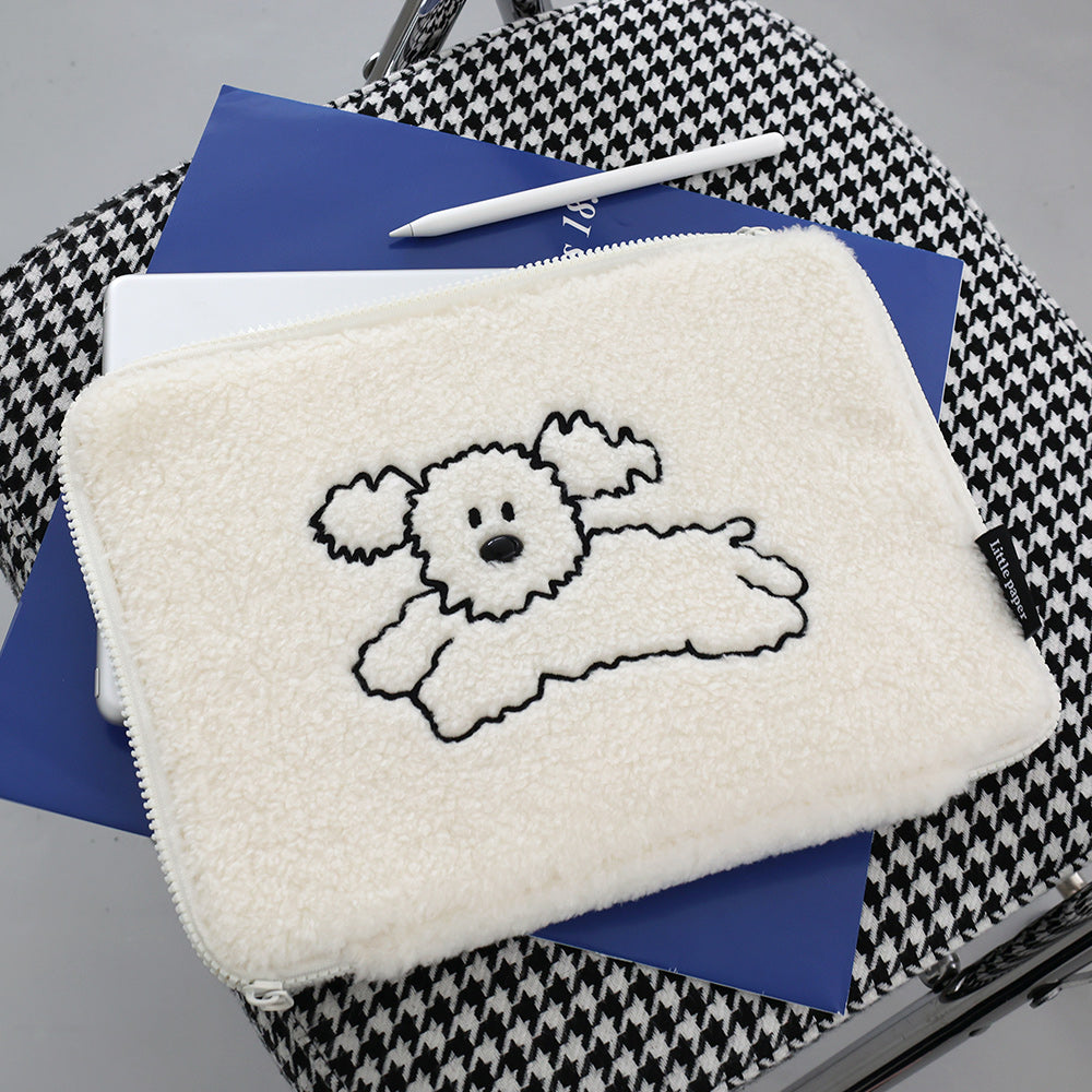 Little Paper i-Pad Pouch (11-inch) - Ivory