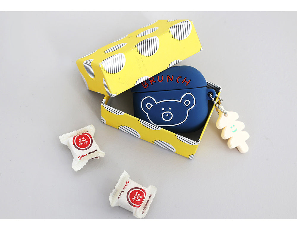 Brunch Brother Basic AirPods 3 Silicone Case - Navy