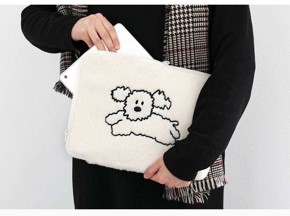 Little Paper i-Pad Pouch (11-inch) - Ivory