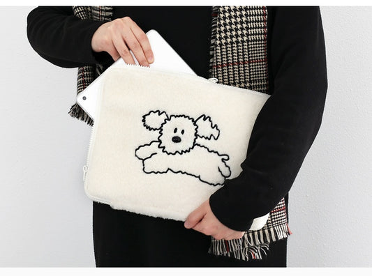 Little Paper i-Pad Pouch (11-inch) - Ivory