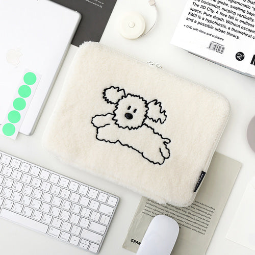 Little Paper i-Pad Pouch (11-inch) - Ivory