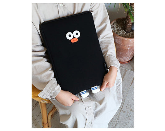 Brunch Brother Laptop Pouch (13-inch)- Black