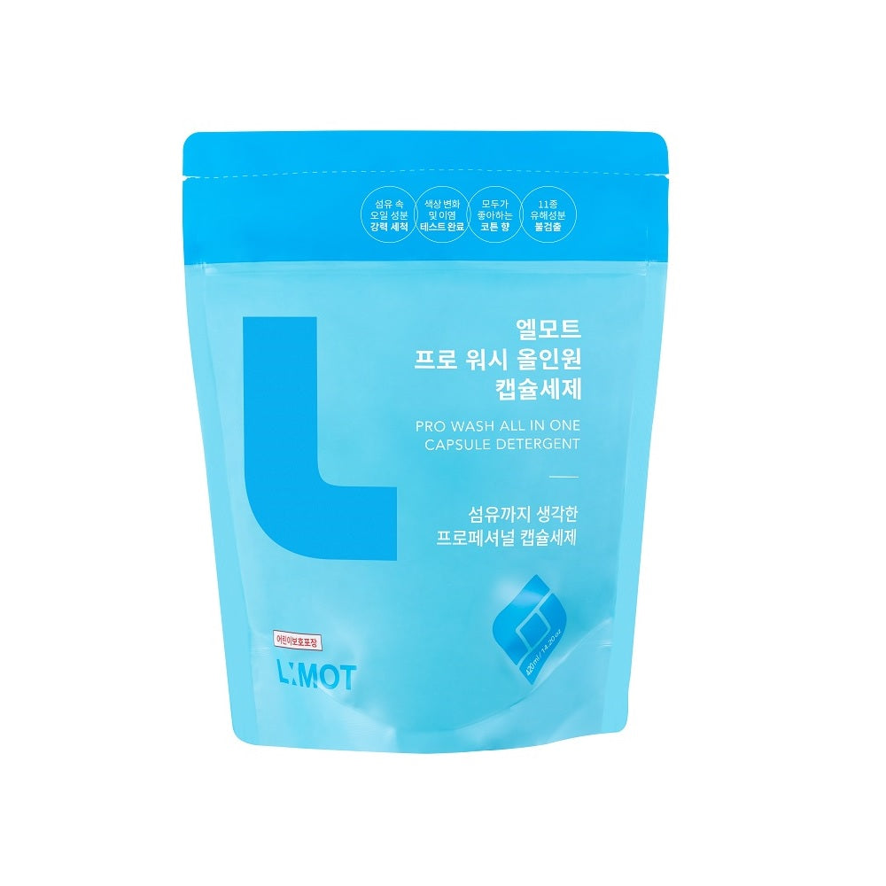 Pro Wash All In One Capsule Detergent 1 Bag (30ea)