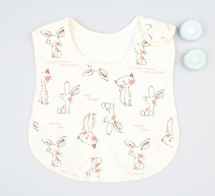 Baby Bibs Efrang Croquis Cotton (신생아 턱받이 크로키 순면)