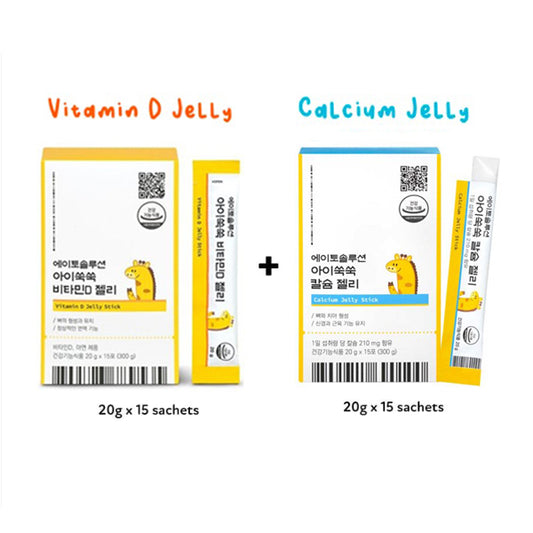 Vitamin D + Calcium Jelly Set