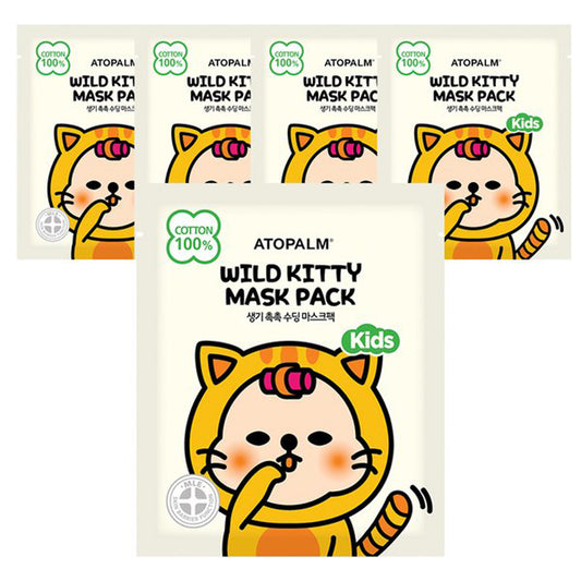 Wild Kitty Mask Pack (5 sheets)