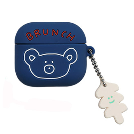 Brunch Brother Basic AirPods 3 Silicone Case - Navy